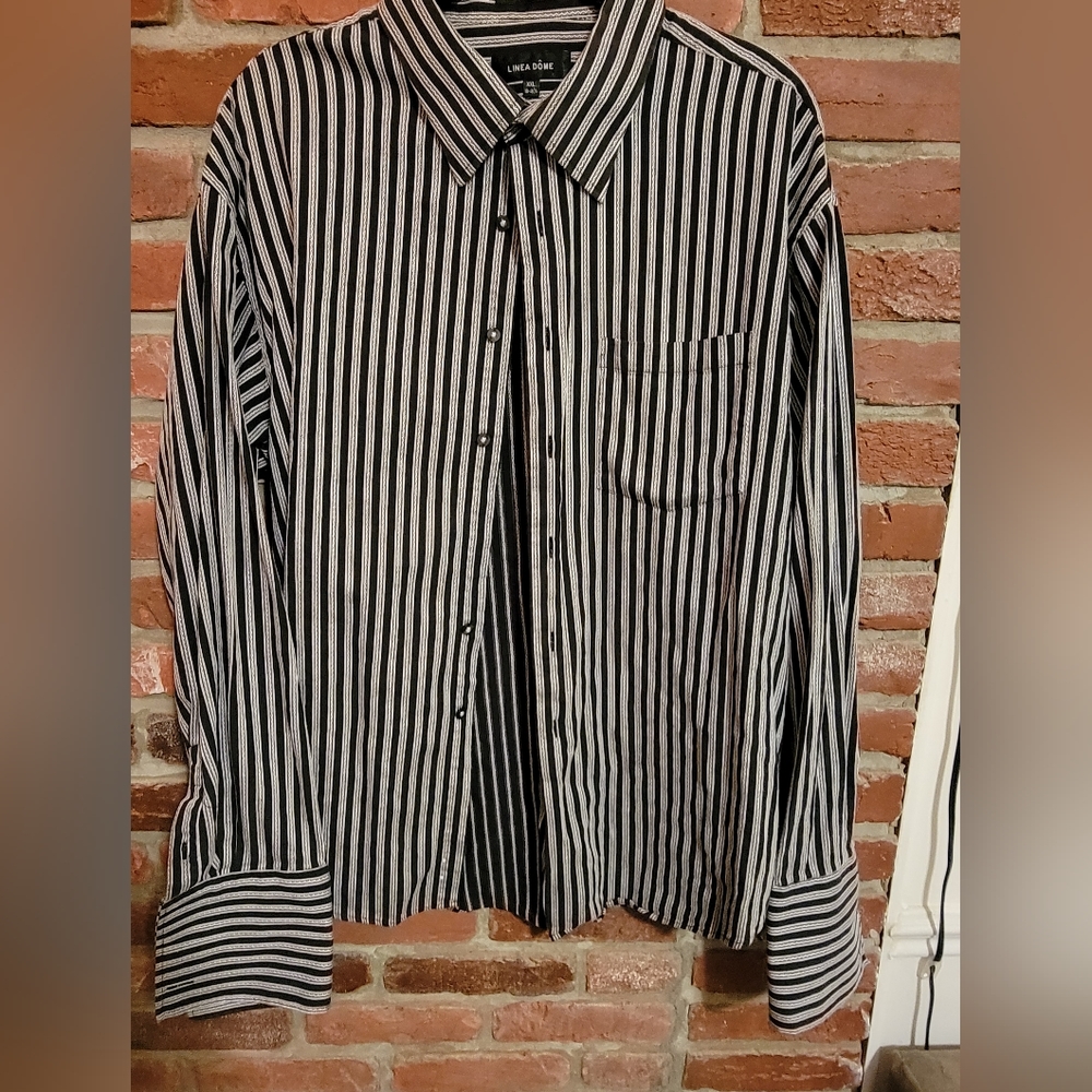 Vintage Linea Dome Men's XXL Button Down 1 pocket
